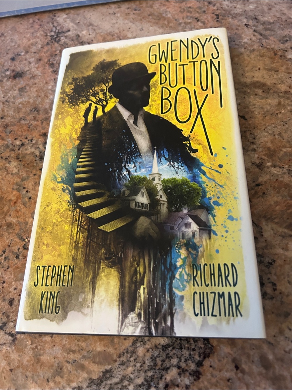 Gwendy's Button Box by Stephen King & Richard Chizmar - Yellow Cover
